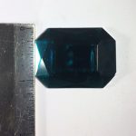 40x30mm Vintage Emerald Green Flat Back Octagon Acrylic Gemstones - 10pcs - Image 4